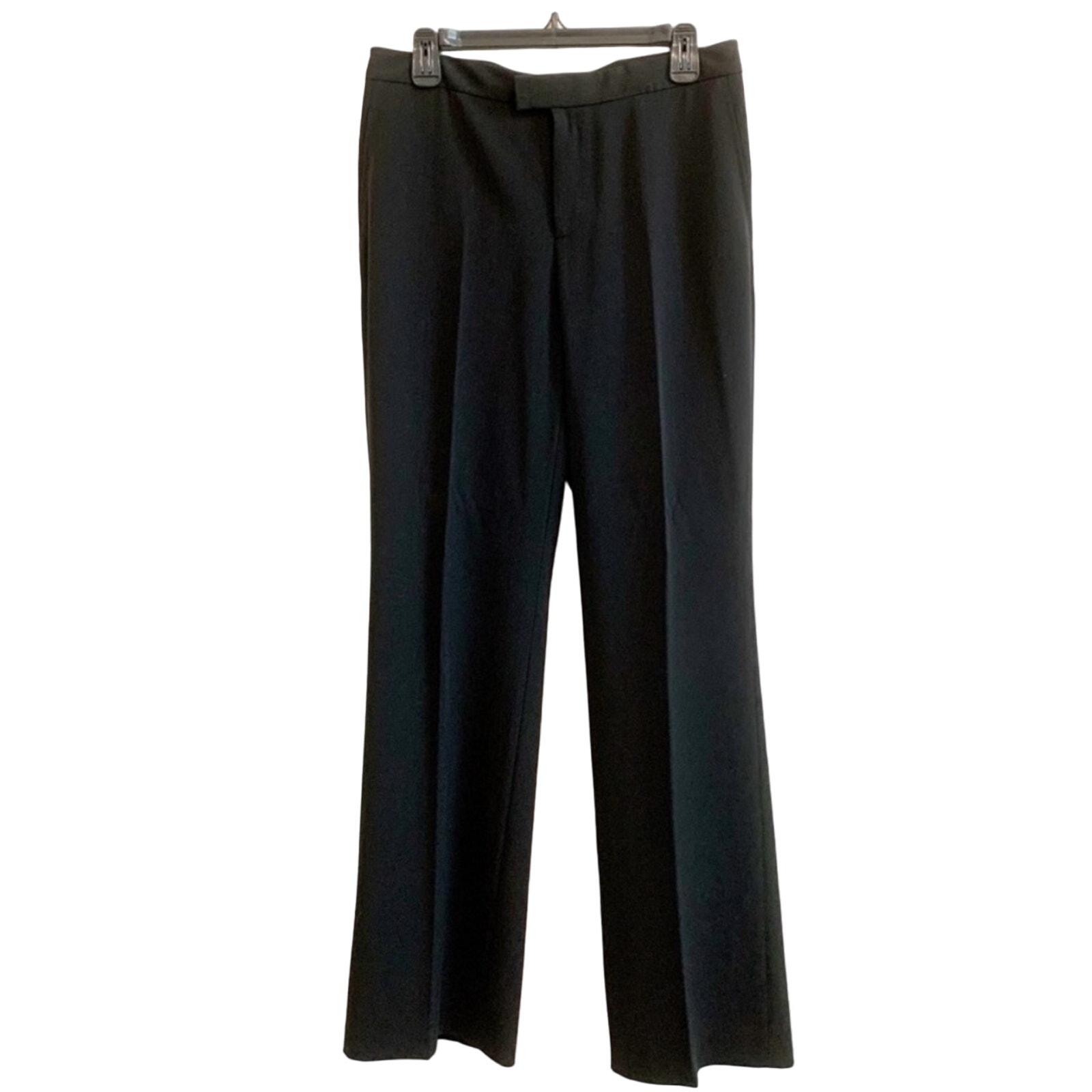Ellen Tracy Black Wide Leg Trousers